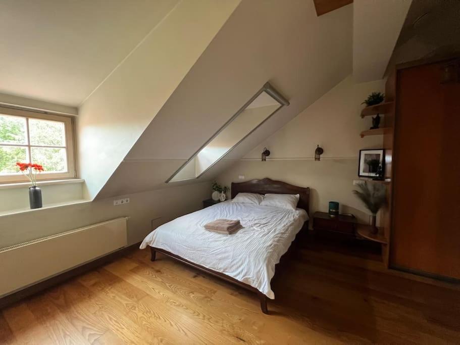 Old Town Apartment With Free Parking Vilnius Esterno foto